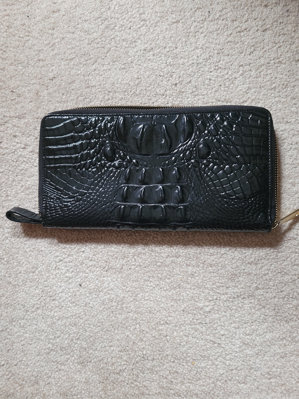 EUC BRAHMIN SKYLER WALLET IN BLACK MELBOURNE